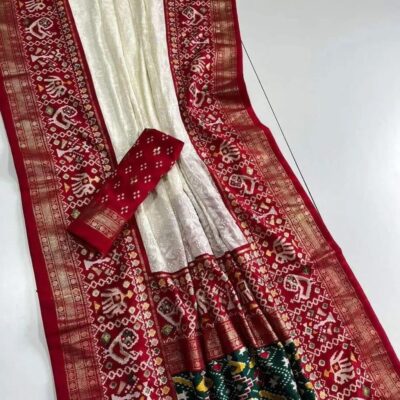 Georgette Chikankari Embroidary Sarees (8)