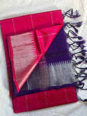 Handdloom Mangalagirri Semi Silk Sarees (17)