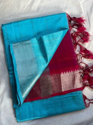 Handdloom Mangalagirri Semi Silk Sarees (19)