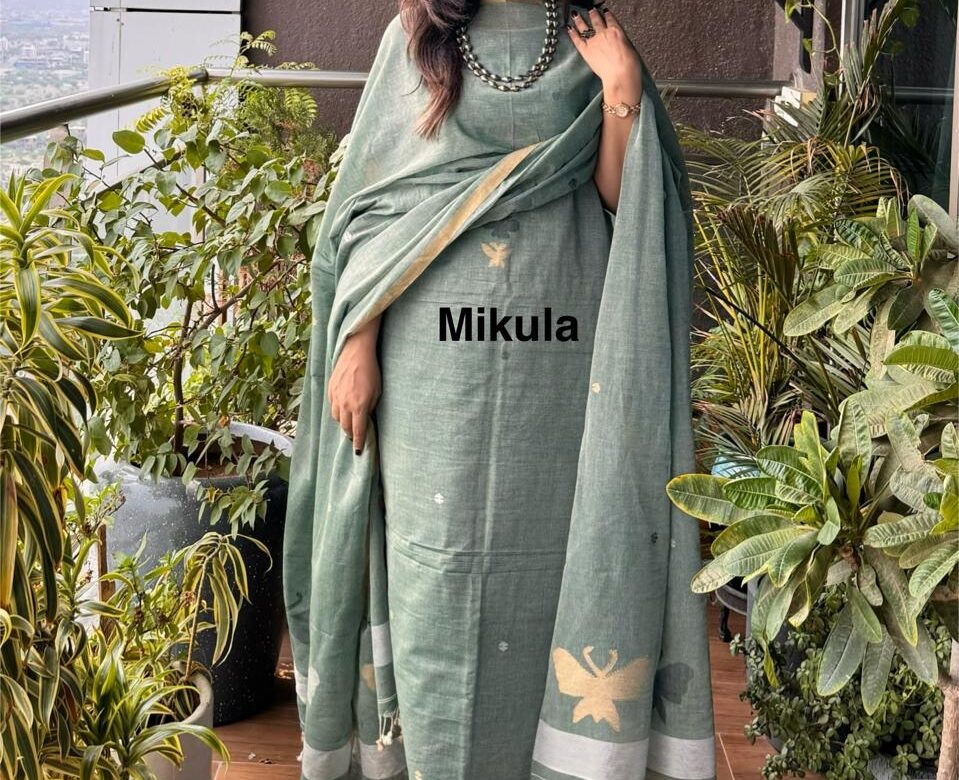 Latest Cotton Jamdhani Suits (19)