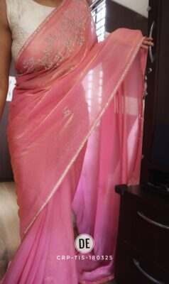 Latest Crepe Tissue Silk Sarees (8)