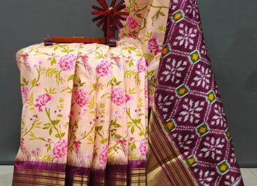 Latest Ikkath Silk Sarees With Blouse (25)