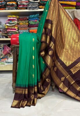 Latest Semi Gadwal Silk Sarees (13)