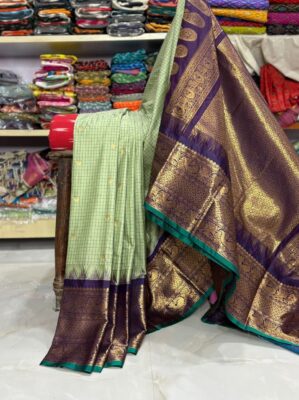Latest Semi Gadwal Silk Sarees (15)