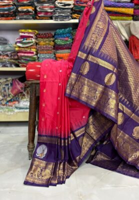Latest Semi Gadwal Silk Sarees (2)