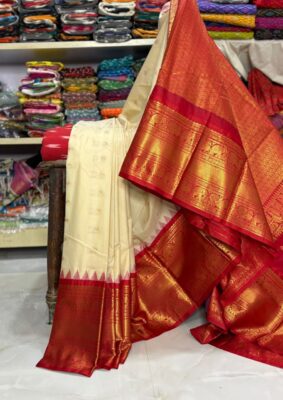 Latest Semi Gadwal Silk Sarees (8)