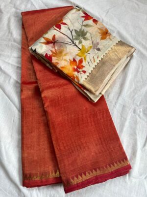 Mangalagiri Handloom Pattu By Cotton Sarees (1)