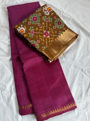 Mangalagiri Handloom Pattu By Cotton Sarees (6)