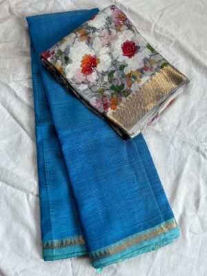 Mangalagiri Handloom Pattu By Cotton Sarees (8)