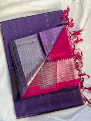 Mangalagiri Handloom Semi Silk Sarees (1)