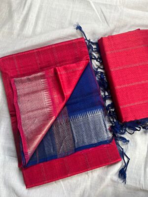Mangalagiri Handloom Semi Silk Sarees (8)
