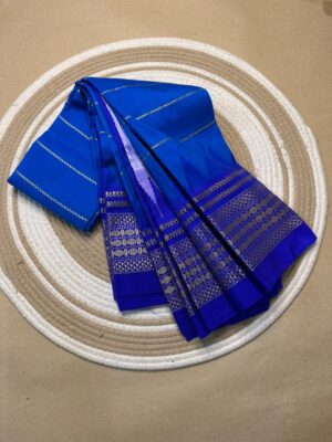 Mercidised Cotton Sarees With Blouse (3)