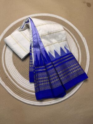 Mercidised Cotton Sarees With Blouse (4)