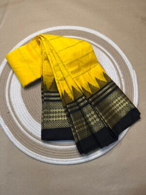 Mercidised Cotton Sarees With Blouse (8)