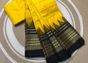 Mercidised Cotton Sarees With Blouse (8)
