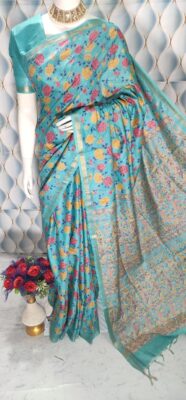 Modal Silk Screen Print Sarees (1)