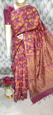 Modal Silk Screen Print Sarees (13)