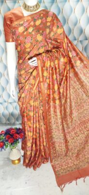 Modal Silk Screen Print Sarees (3)