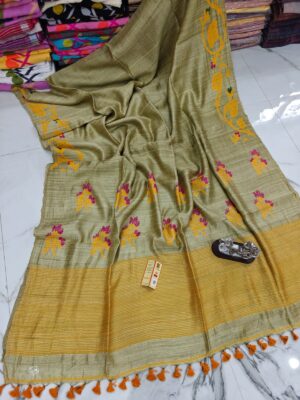 Premium Matka Banarasi Sarees With Silkmark (12)