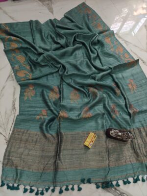 Premium Matka Banarasi Sarees With Silkmark (13)