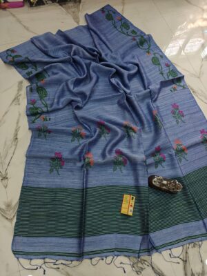 Premium Matka Banarasi Sarees With Silkmark (14)