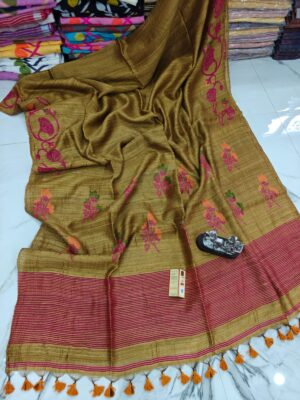 Premium Matka Banarasi Sarees With Silkmark (20)
