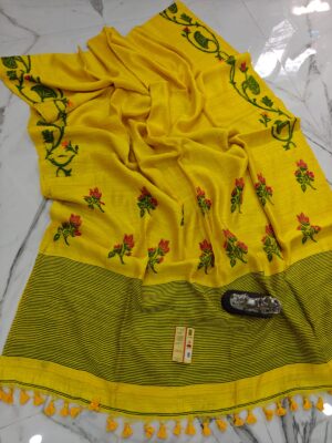 Premium Matka Banarasi Sarees With Silkmark (5)