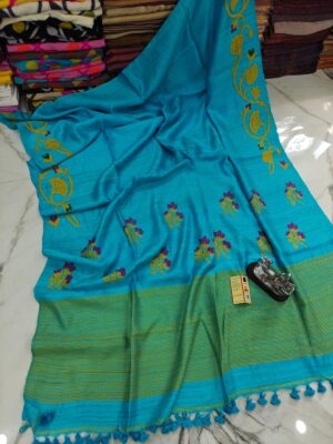 Premium Matka Banarasi Sarees With Silkmark (6)