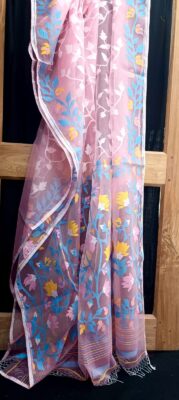 Premium Resham Silk Muslin Jamdhani Sarees (13)
