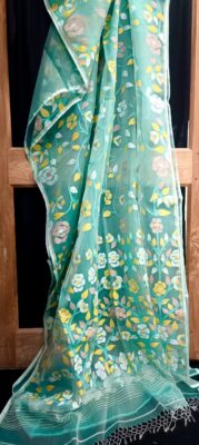 Premium Resham Silk Muslin Jamdhani Sarees (4)