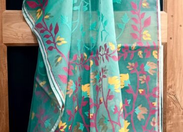 Premium Resham Silk Muslin Jamdhani Sarees (5)