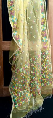 Premium Resham Silk Muslin Jamdhani Sarees (9)