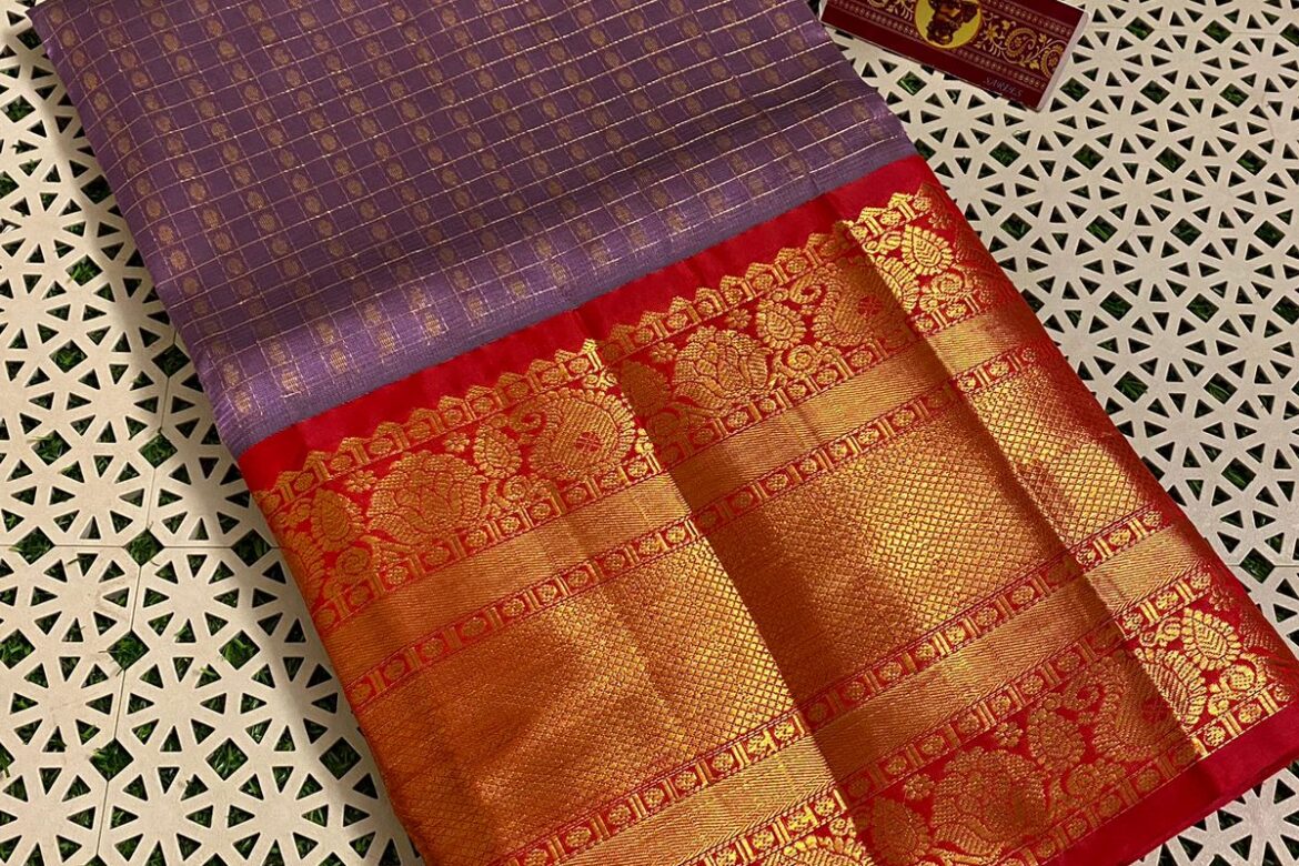 Pure Ahndloom Mangalagiri Kuppadam Sarees With Blouse (2)