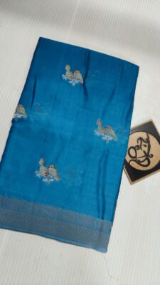 Pure Banaras Moonga Dual Shade Sarees (1)