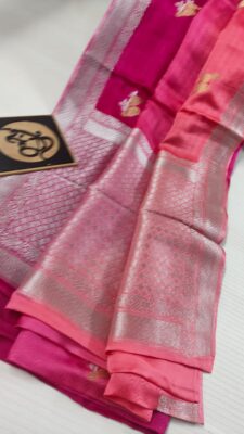 Pure Banaras Moonga Dual Shade Sarees (20)