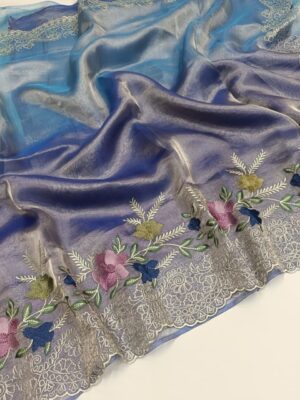 Pure Banarasi Tissue Silk Sarees (3)