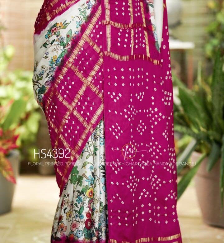 Pure Gajji Silk Gharchola Sarees (25)