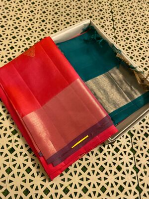 Pure Handloom Kanjivram Sarees With Rich Pallu (2)
