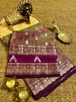 Pure Handloom Pure Zari Woven Kanchi Silk Sarees (13)