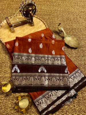 Pure Handloom Pure Zari Woven Kanchi Silk Sarees (15)