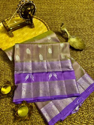 Pure Handloom Pure Zari Woven Kanchi Silk Sarees (2)