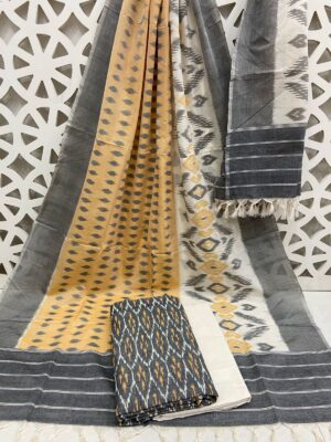 Pure Ikkath Cotton Dress Materials (24)