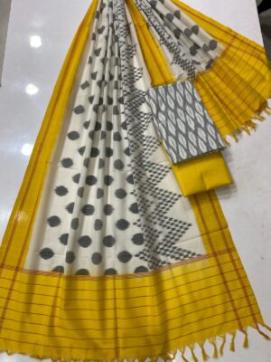 Pure Ikkath Cotton Dress Materials (27)