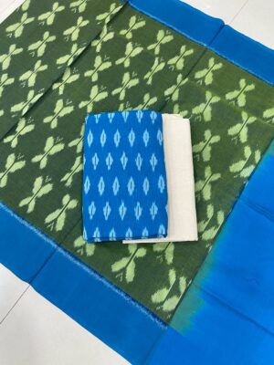 Pure Ikkath Cotton Dress Materials (28)