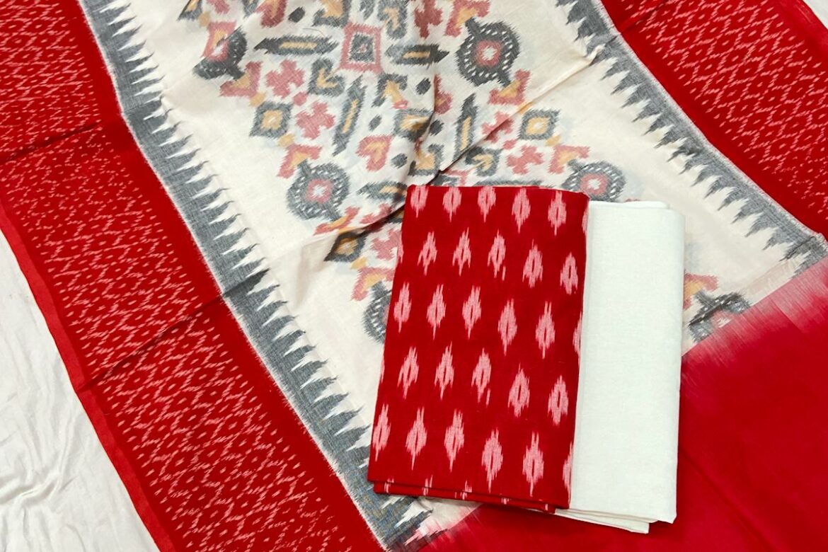 Pure Ikkath Cotton Dress Materials (3)
