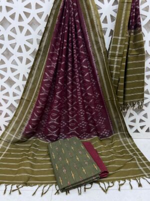 Pure Ikkath Cotton Dress Materials (7)