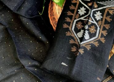 Pure Jayshree Linen Top And Dupatta Sets (4)