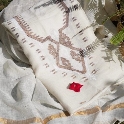 Pure Jayshree Linen Top And Dupatta Sets (6)