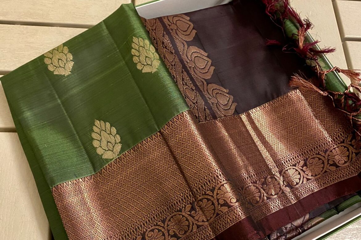 Pure Kanjivaram Silk Sarees With Blouse (10)