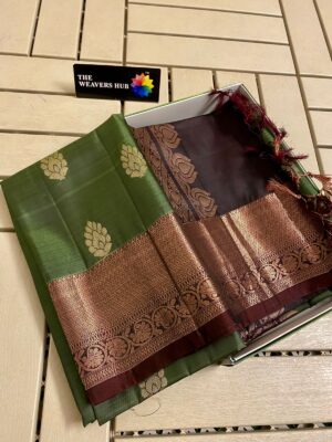 Pure Kanjivaram Silk Sarees With Blouse (10)